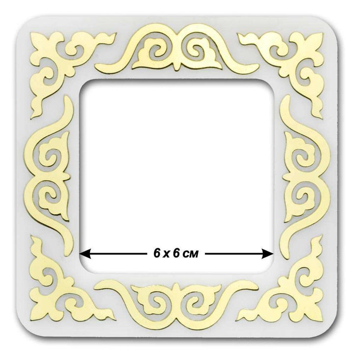 Magnetic Embroidery Frame (6 x 6 cm inner size) FLMP-036