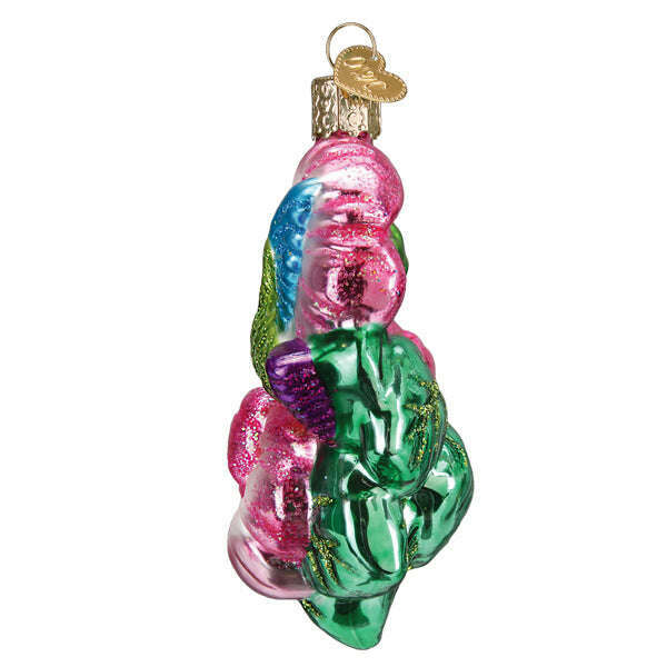 Old World Christmas Magnificent Hummingbird Blown Glass Ornament