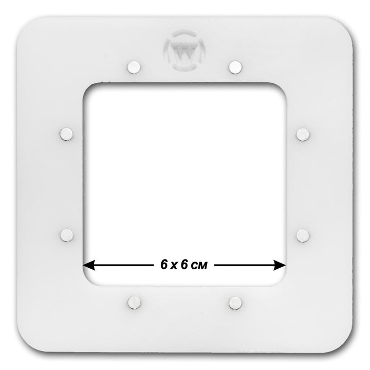 Magnetic Embroidery Frame (6 x 6 cm inner size) FLMP-036