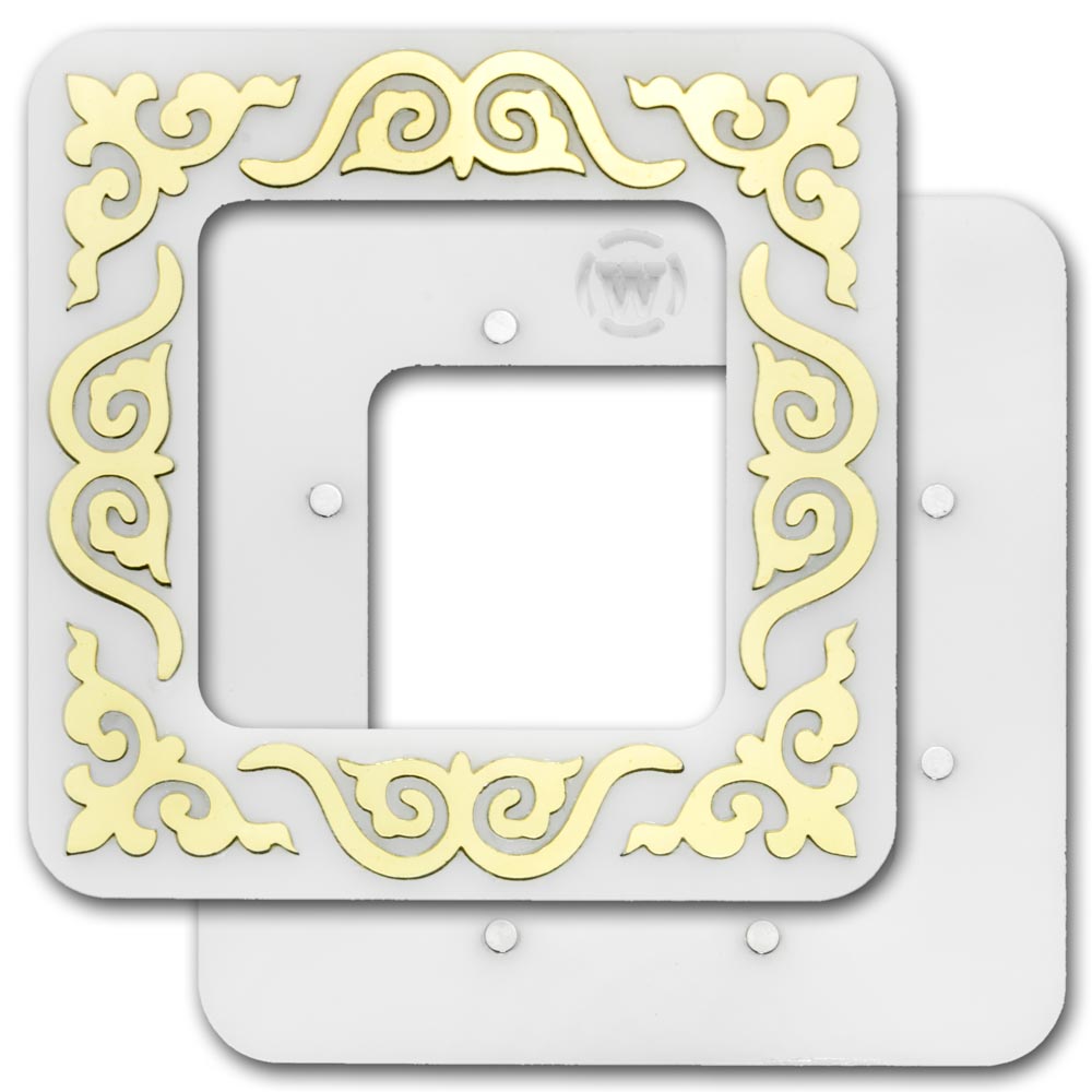 Magnetic Embroidery Frame (6 √ó 6 cm inner size) FLMP-036