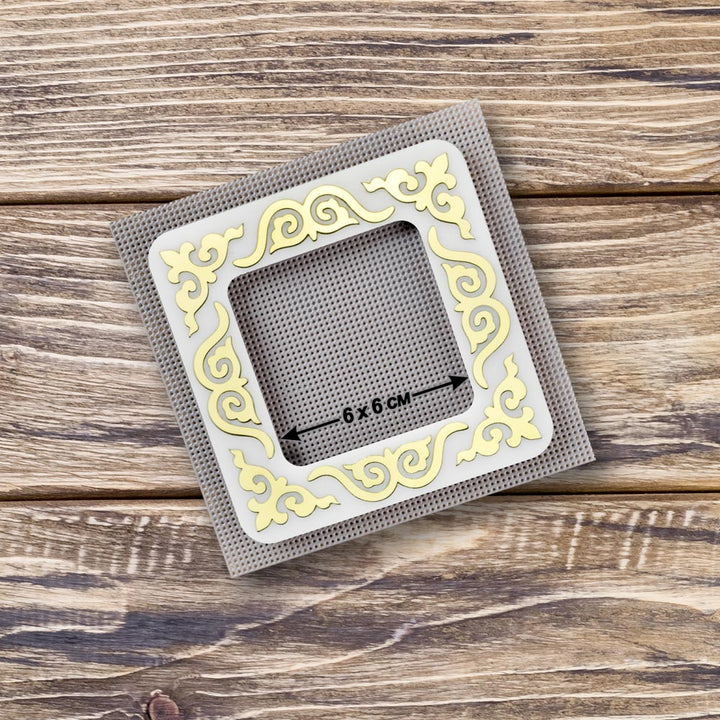 Magnetic Embroidery Frame (6 √ó 6 cm inner size) FLMP-036