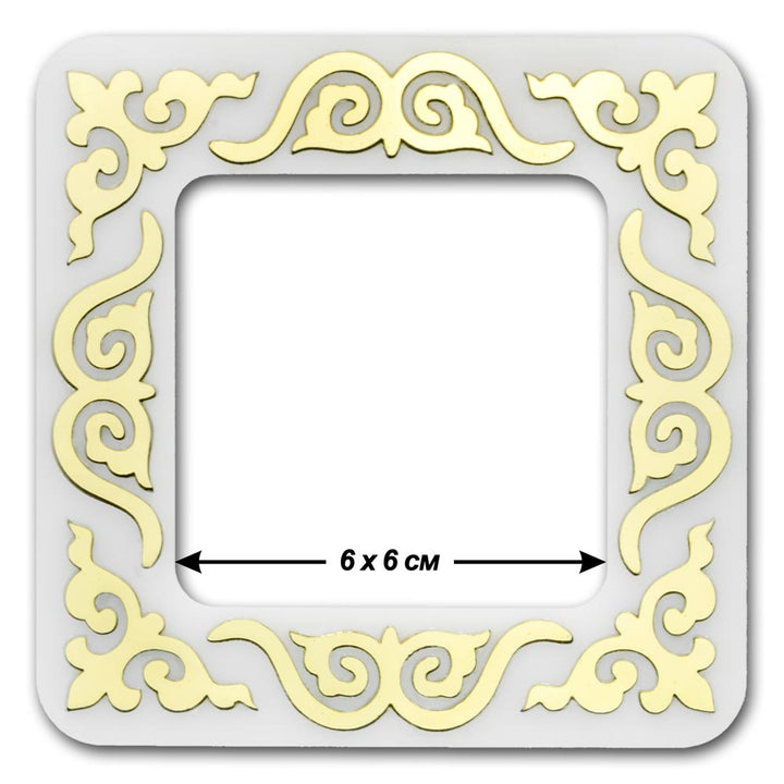 Magnetic Embroidery Frame (6 √ó 6 cm inner size) FLMP-036