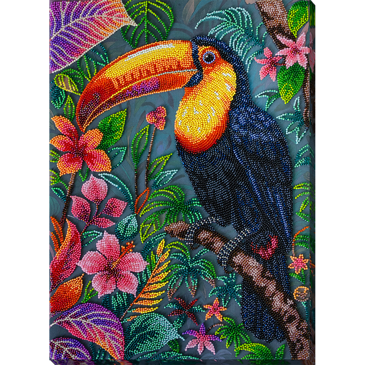 Main Bead Embroidery Kit - The Exotic Beau AB-949