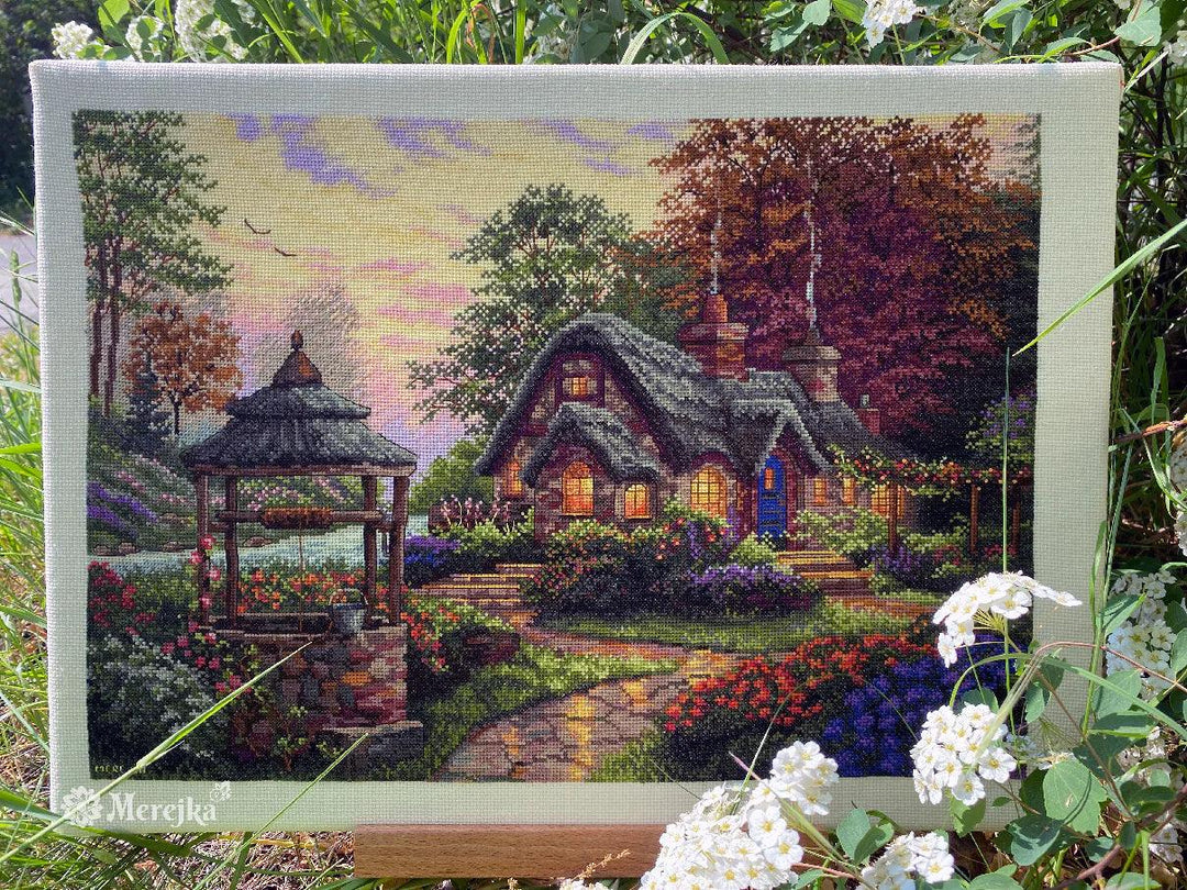 Make a Wish Cottage K-212 Counted Cross-Stitch Kit