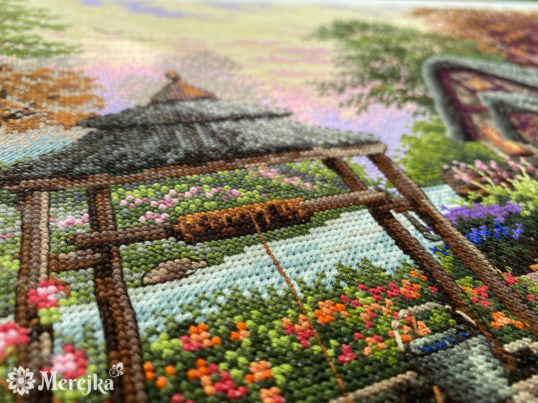 Make a Wish Cottage K-212 Counted Cross-Stitch Kit