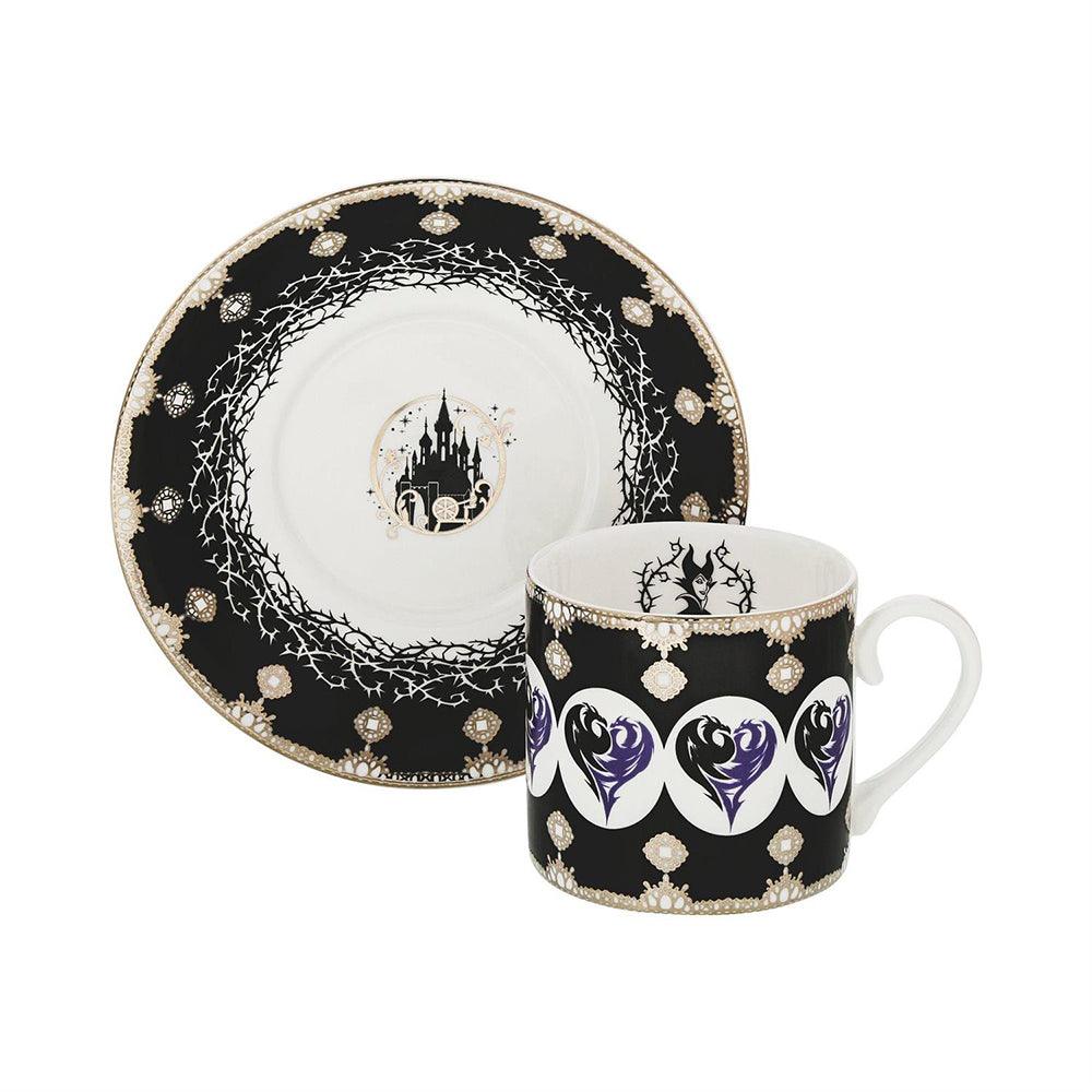 Maleficent Cup & Saucer by Enesco - Quirks!