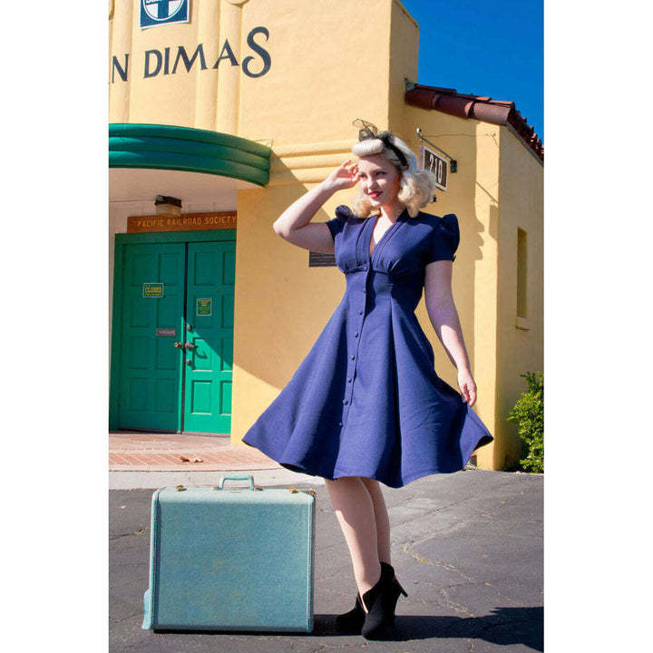 Manhattan Dress - Go Getter, Navy