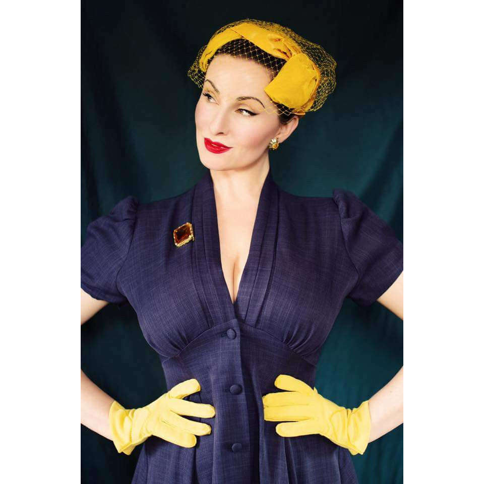 Manhattan Dress - Go Getter, Navy
