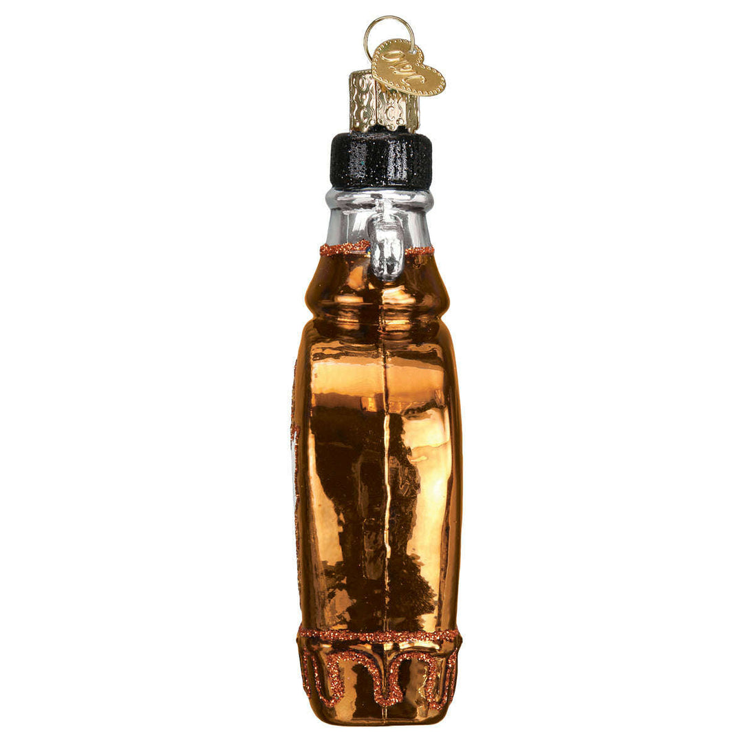 Old World Christmas Maple Syrup Blown Glass Ornament