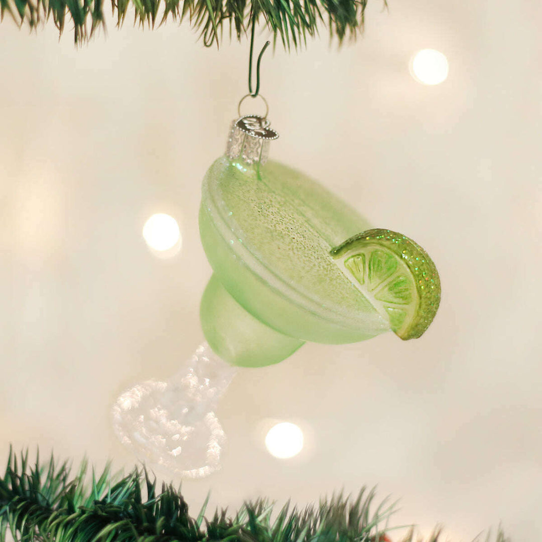 Old World Christmas Margarita Blown Glass Ornament