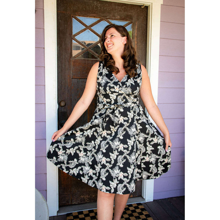 Marie Dress - Passion Flower