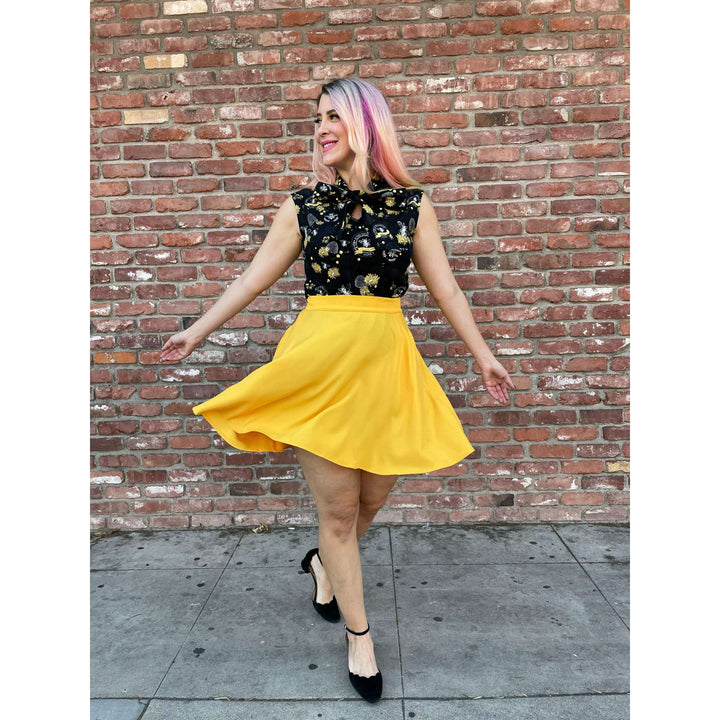 Marigold Skater Skirt