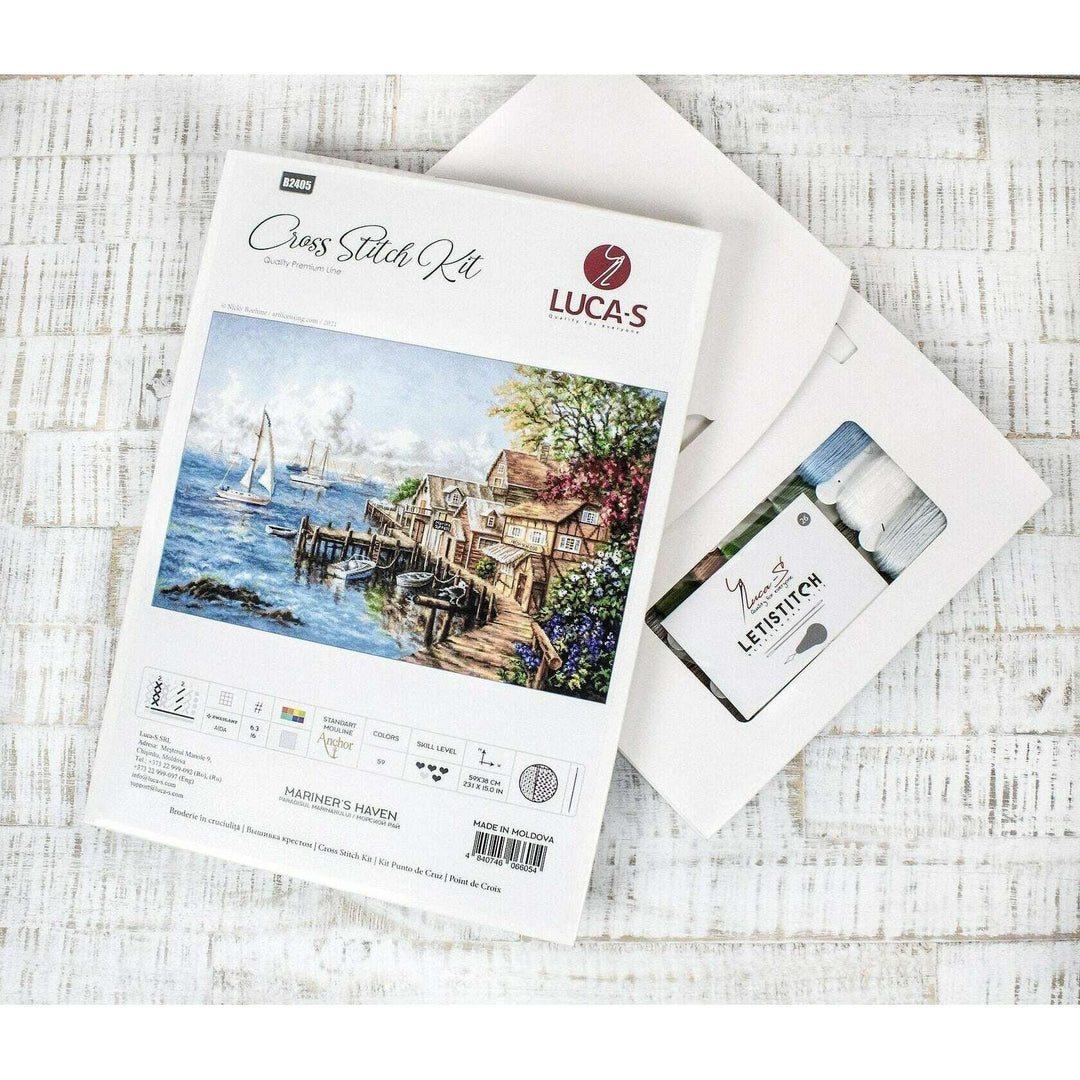 Mariner's Haven B2405L Counted Cross-Stitch Kit
