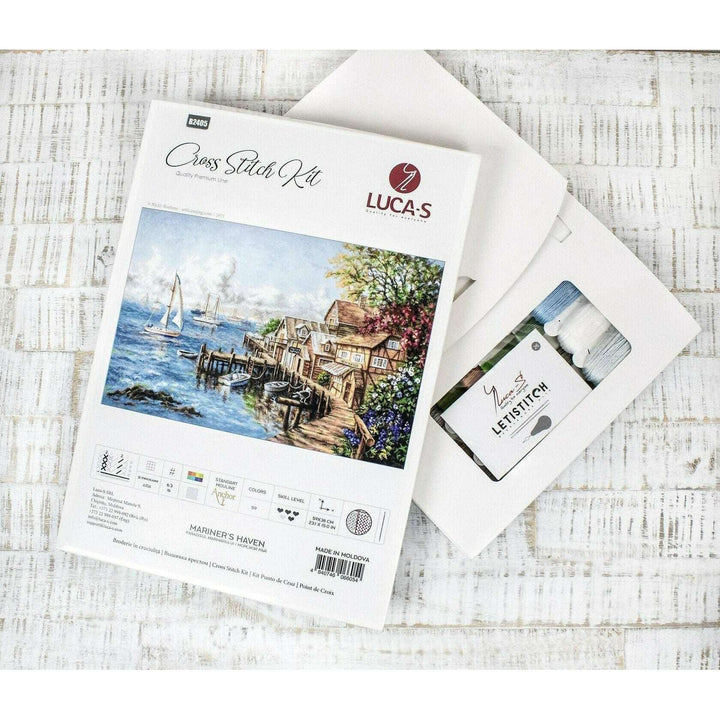 Mariner's Haven B2405L Counted Cross-Stitch Kit