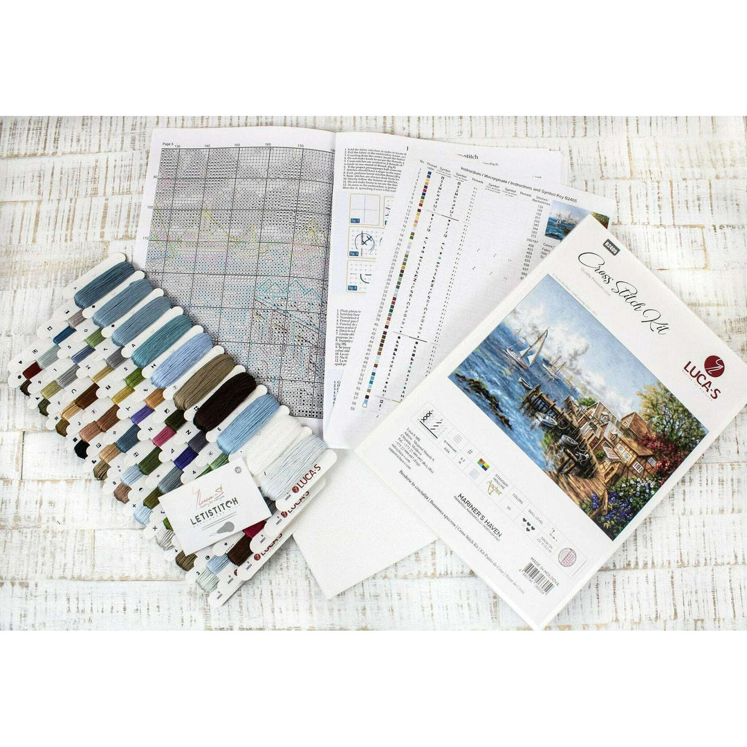 Mariner's Haven B2405L Counted Cross-Stitch Kit