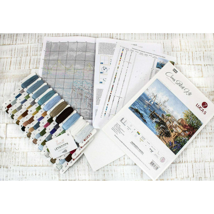 Mariner's Haven B2405L Counted Cross-Stitch Kit