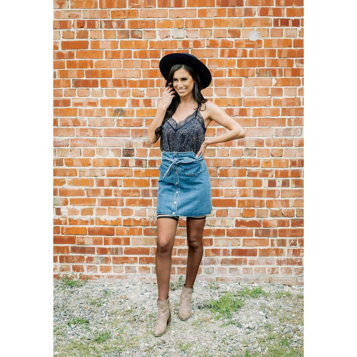 Marissa: Chocolate Sheer Thigh Highs. Petite to Plus Size
