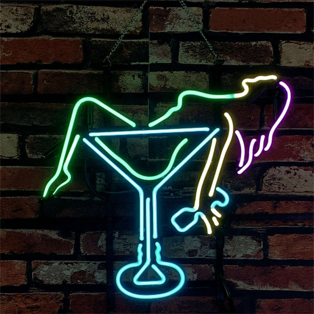 Martini Girl Neon Sign
