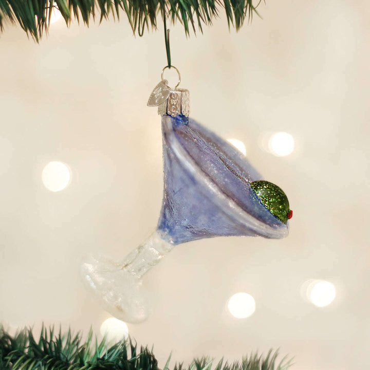 Old World Christmas Martini Blown Glass Ornament