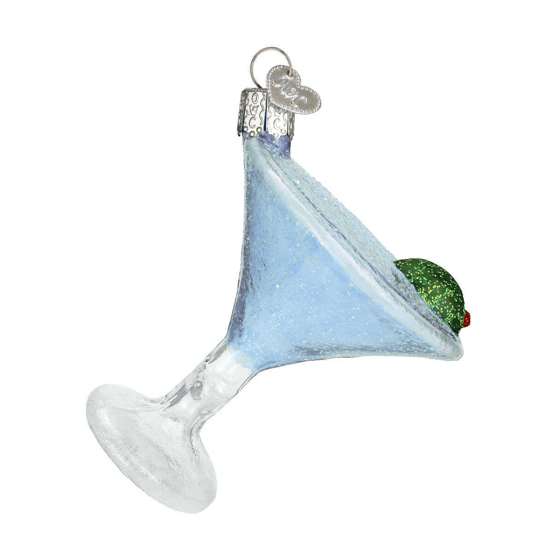 Old World Christmas Martini Blown Glass Ornament