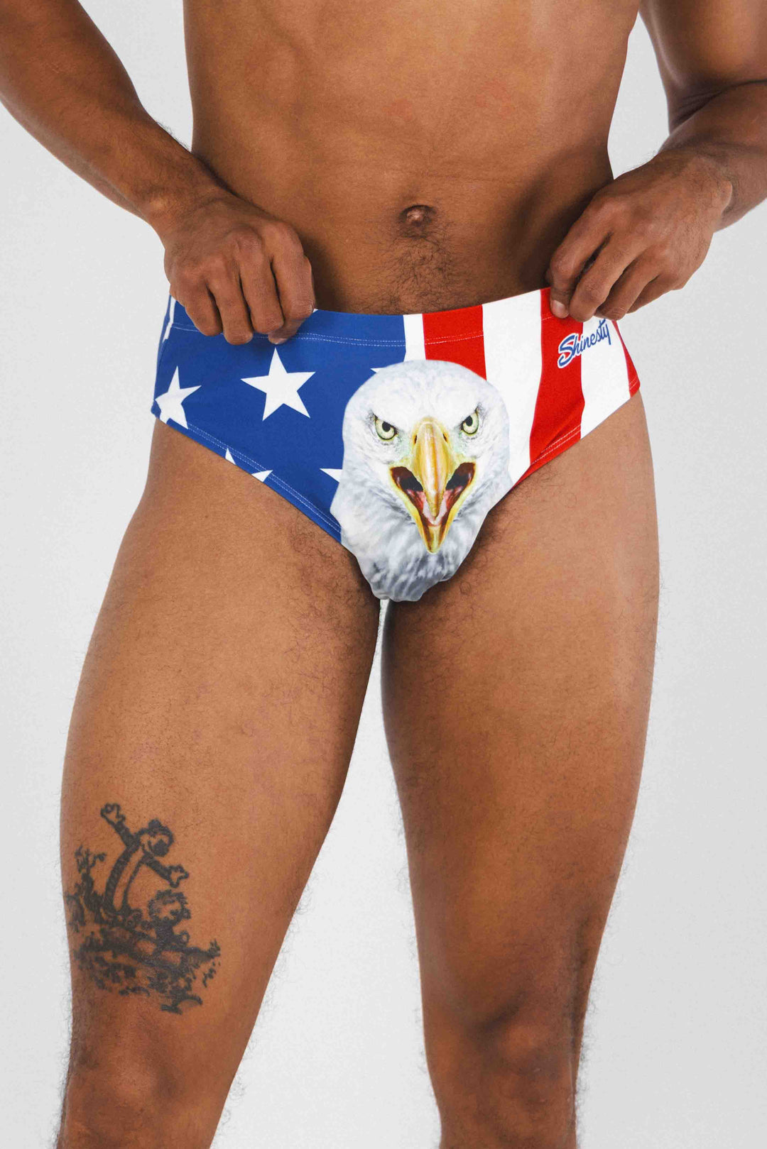 The Mascot | American Flag Ball Hammock® Pouch Swim Brief