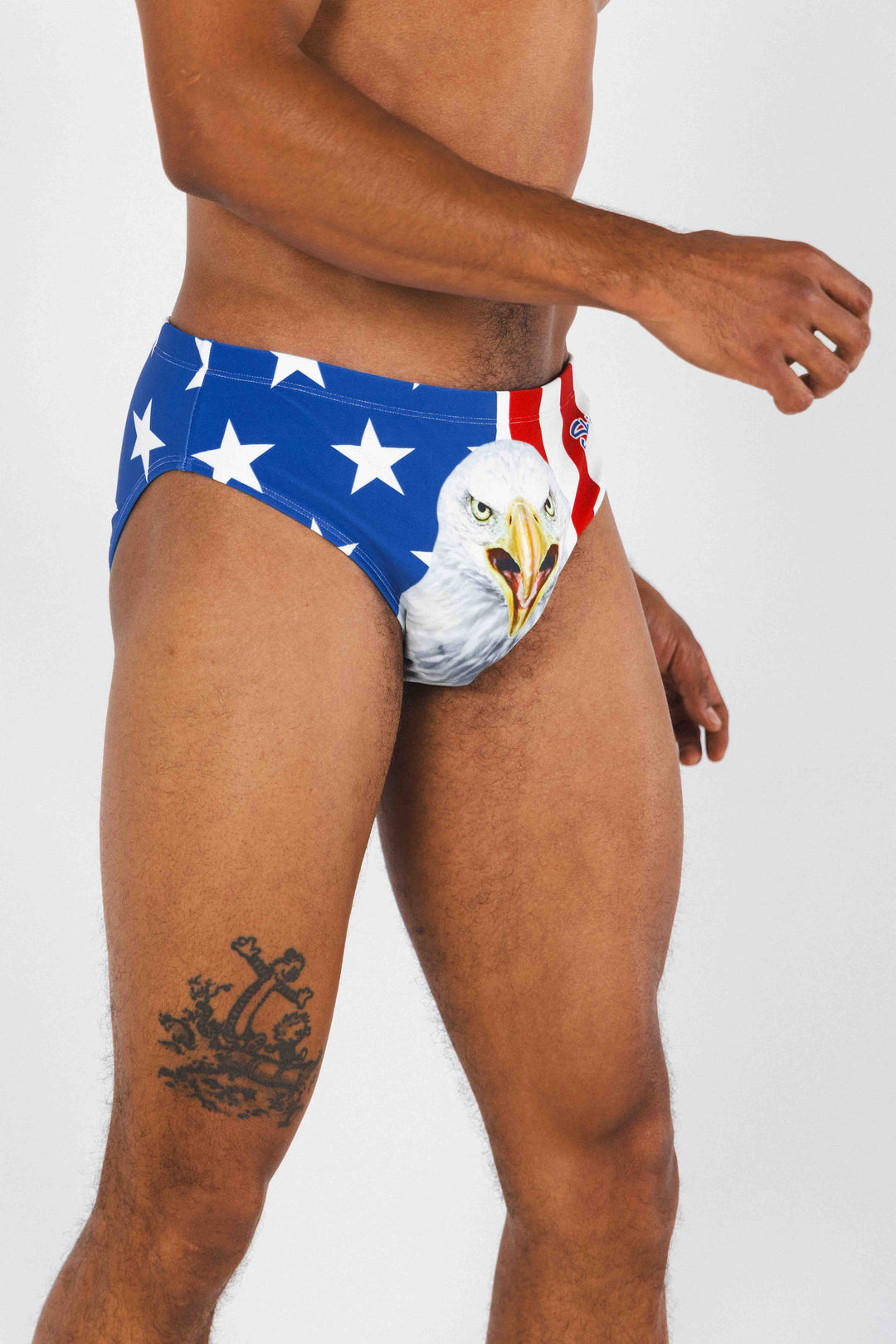 The Mascot | American Flag Ball Hammock® Pouch Swim Brief