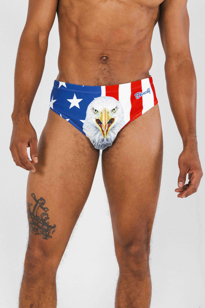 The Mascot | American Flag Ball Hammock® Pouch Swim Brief