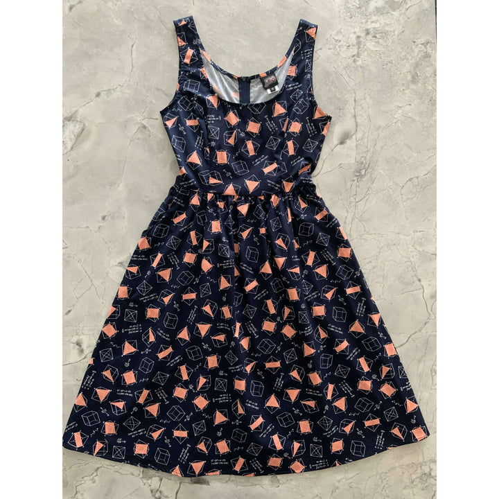 Math Fit & Flare  Dress - XS only, 1 left!