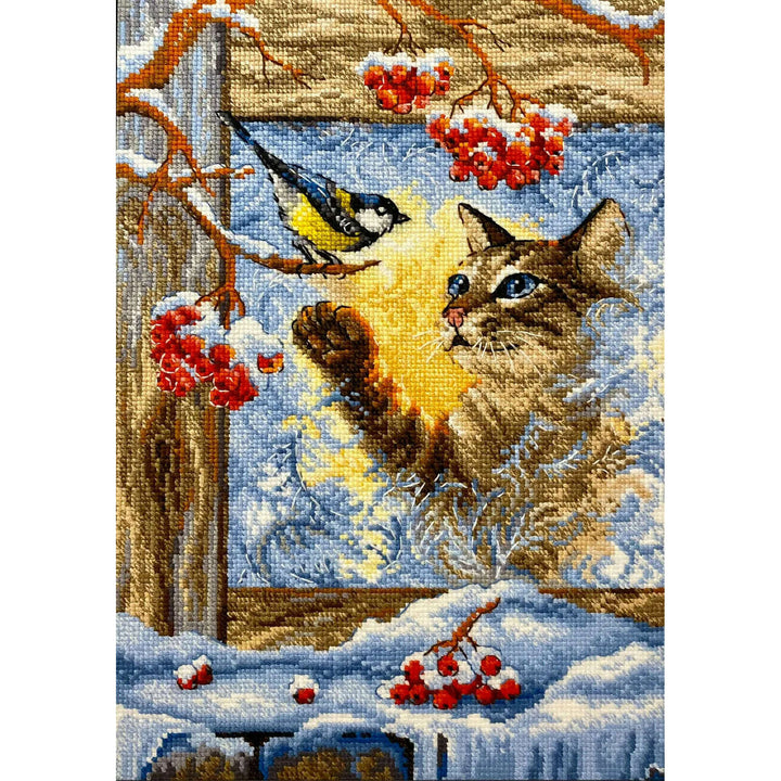 Meeting at the Window R2049 Counted Cross Stitch Kit