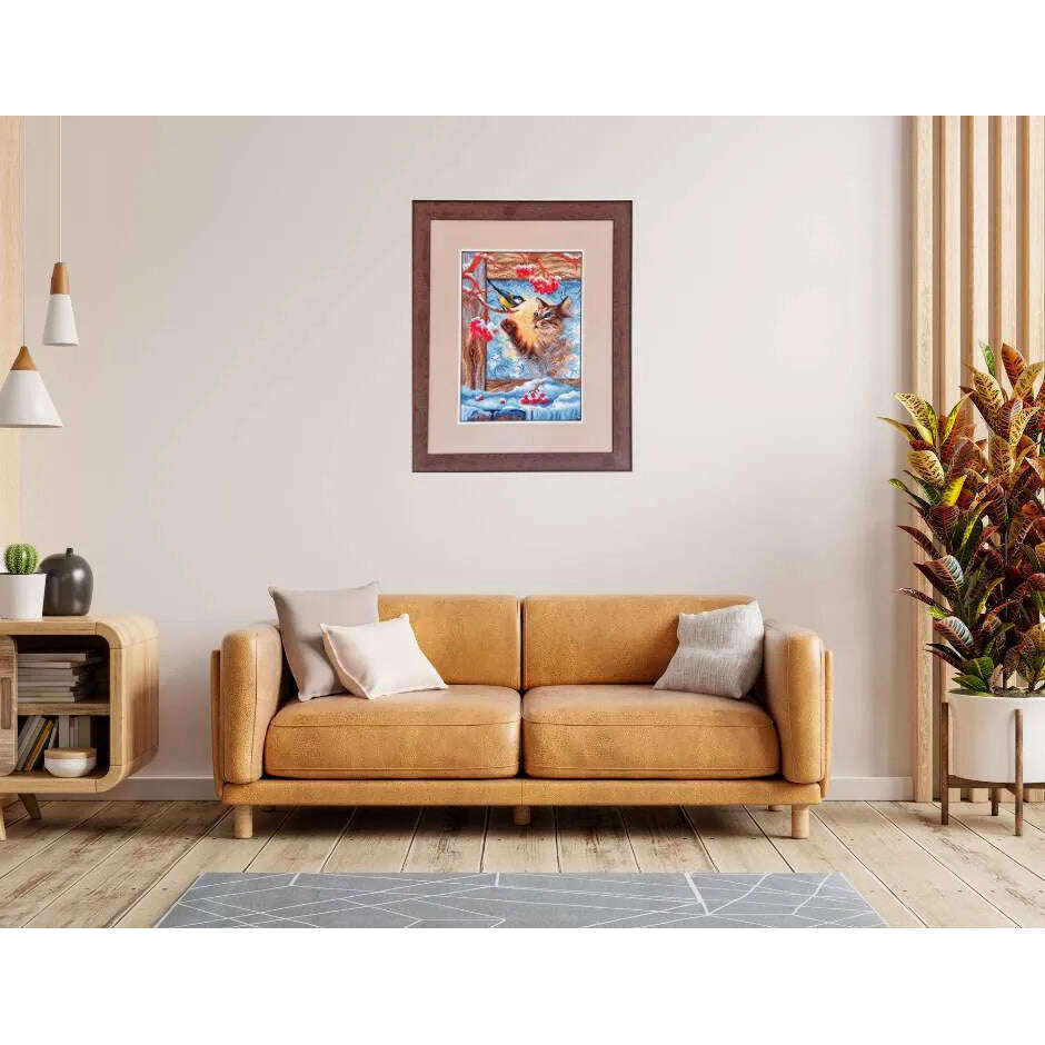 Meeting at the Window R2049 Counted Cross Stitch Kit