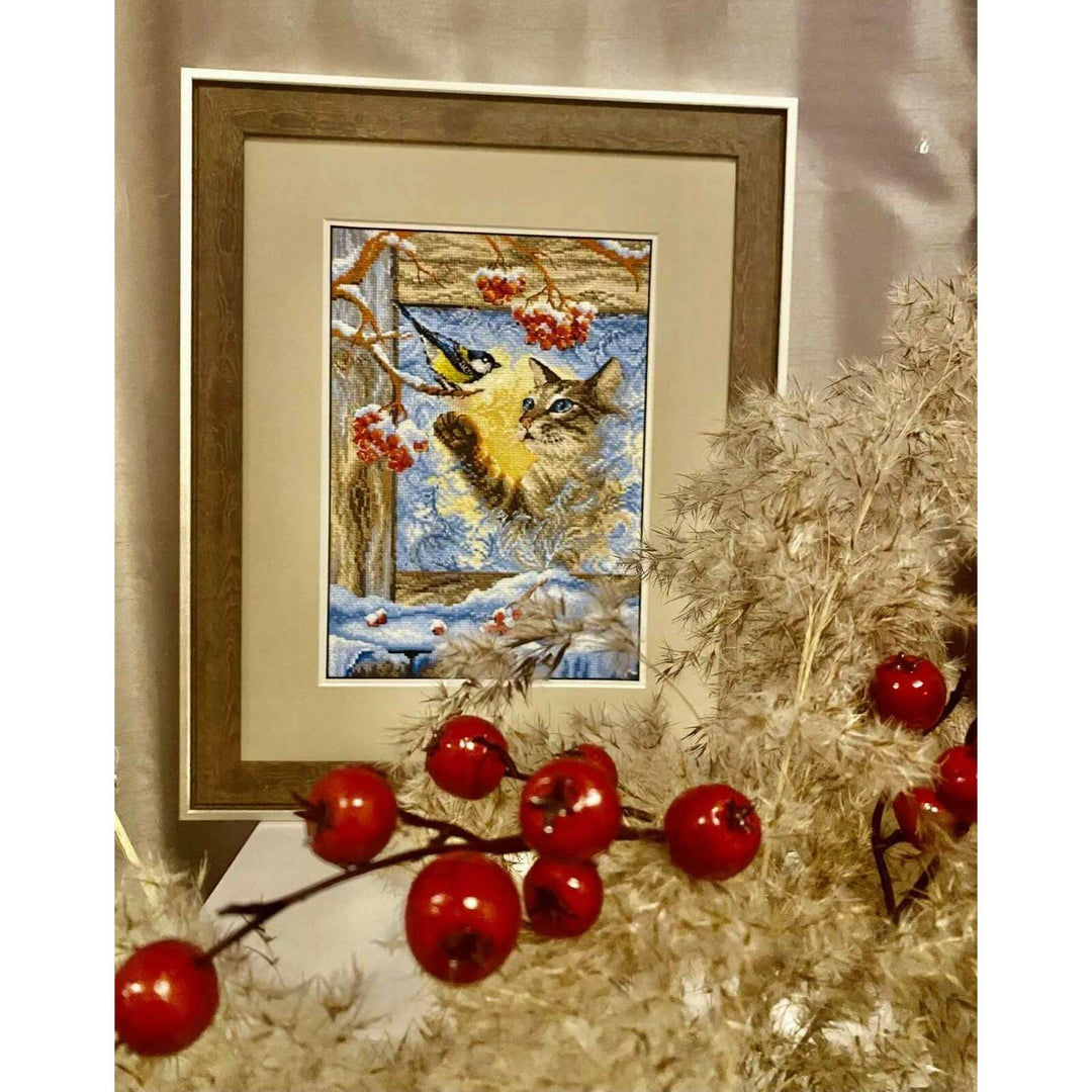 Meeting at the Window R2049 Counted Cross Stitch Kit