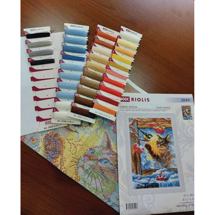 Meeting at the Window R2049 Counted Cross Stitch Kit