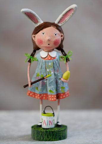 Meg's Eggs Easter Figurine by Lori Mitchell - Quirks!