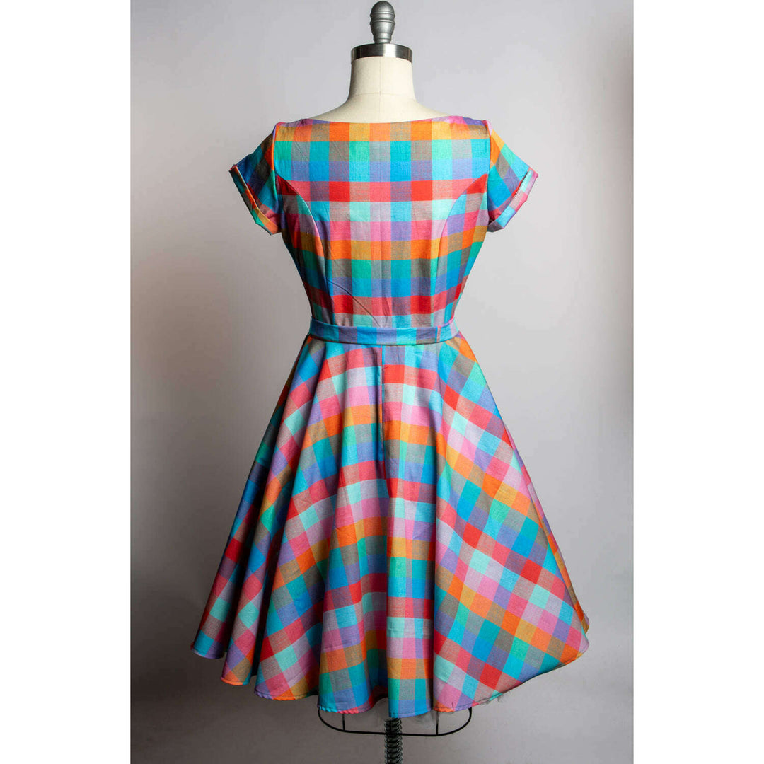 Melody Dress- Rainbow Sherbet