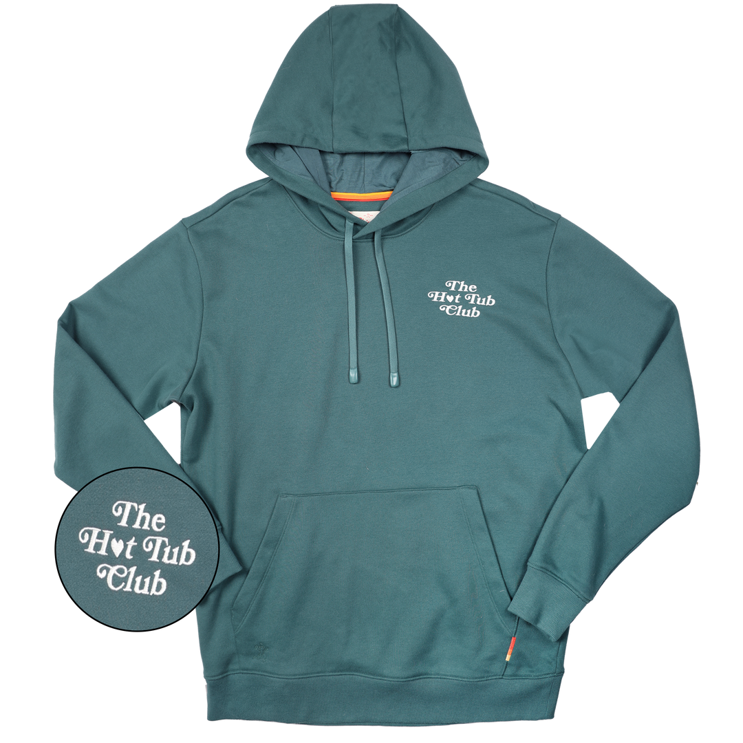The Spruced Up | Green Sexy Terry™ Men’s Lounge Hoodie