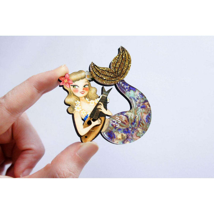 Mermaid Brooch by Laliblue - Quirks!