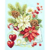 Merry Christmas! 100-241 Counted Cross-Stitch Kit