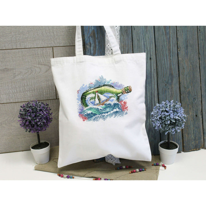 Message in a Bottle SV-684 Counted Cross Stitch Kit