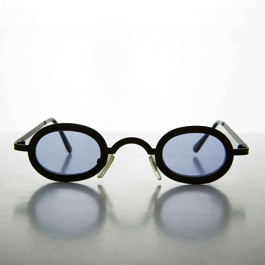 Micro Vintage Sunglasses with Tinted Lenses - Desert