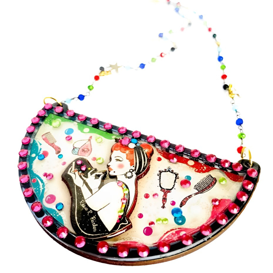Mid Century Madness Statement Necklace by Rosie Rose Parker - Quirks!