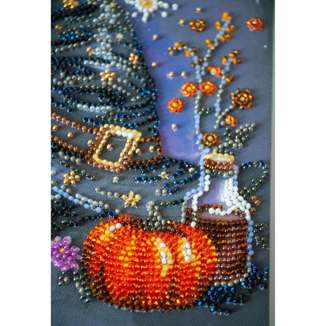 Mid-sized bead embroidery kit - Dream of the Witch AMB-123