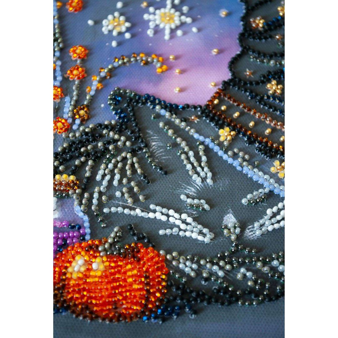 Mid-sized bead embroidery kit - Dream of the Witch AMB-123