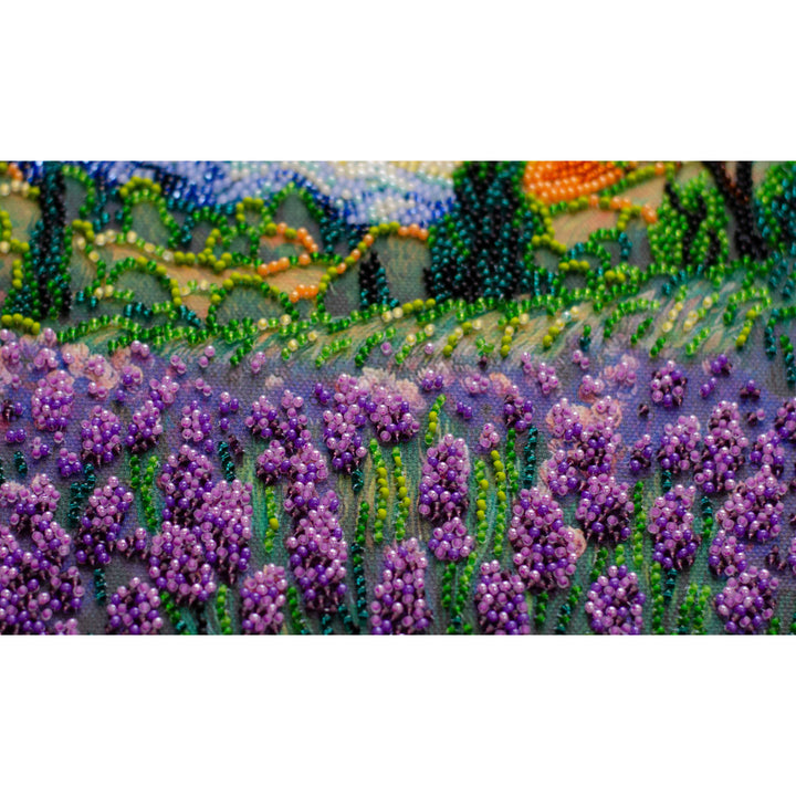 Mid-sized Bead Embroidery kit - Summer memories