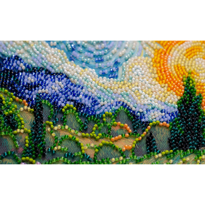 Mid-sized Bead Embroidery kit - Summer memories