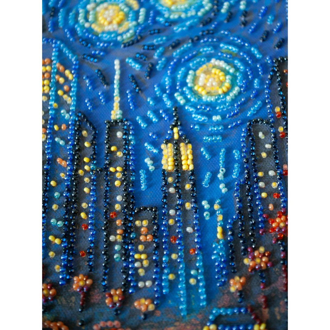 Mid-sized bead embroidery kit - The rhythm of life AMB-121