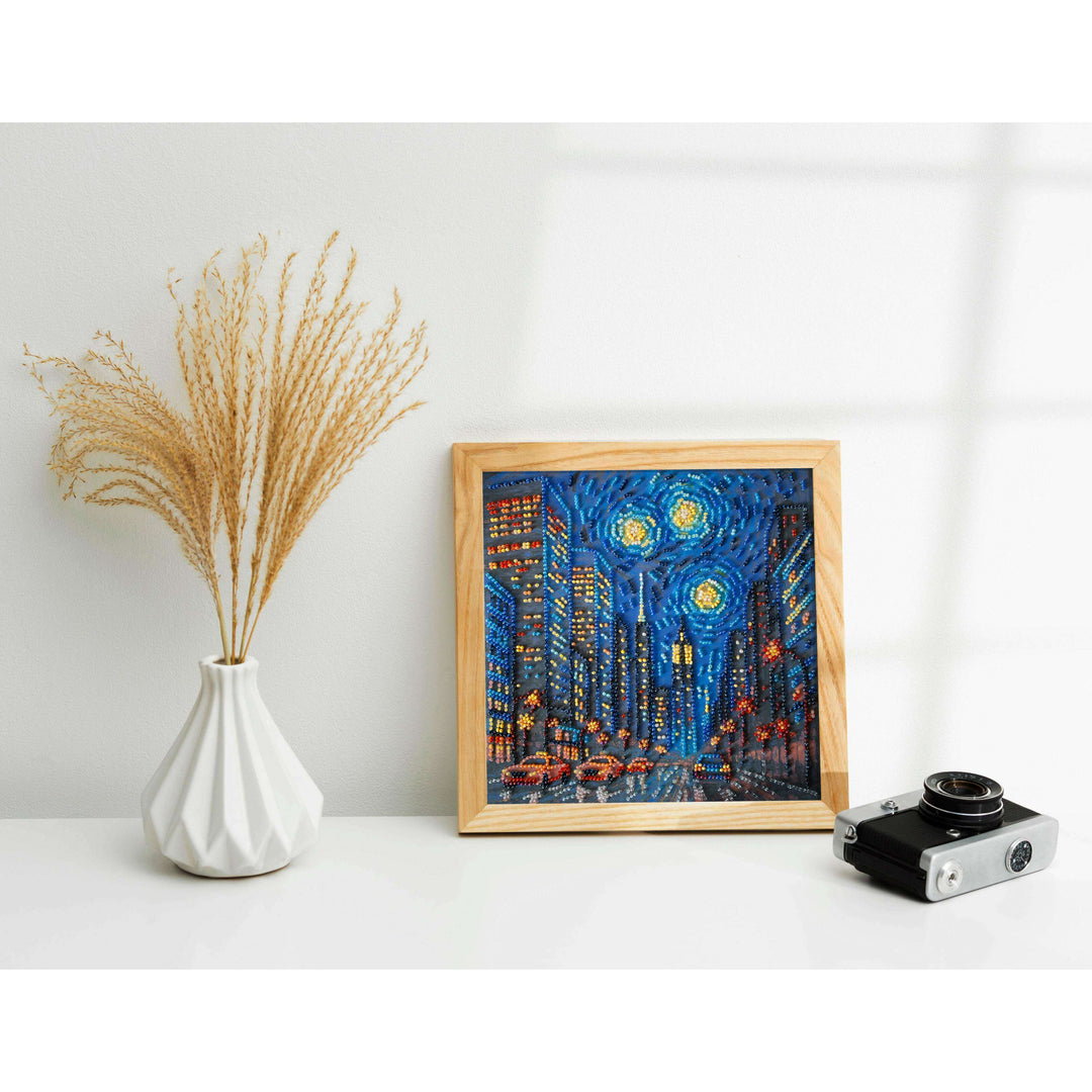 Mid-sized bead embroidery kit - The rhythm of life AMB-121