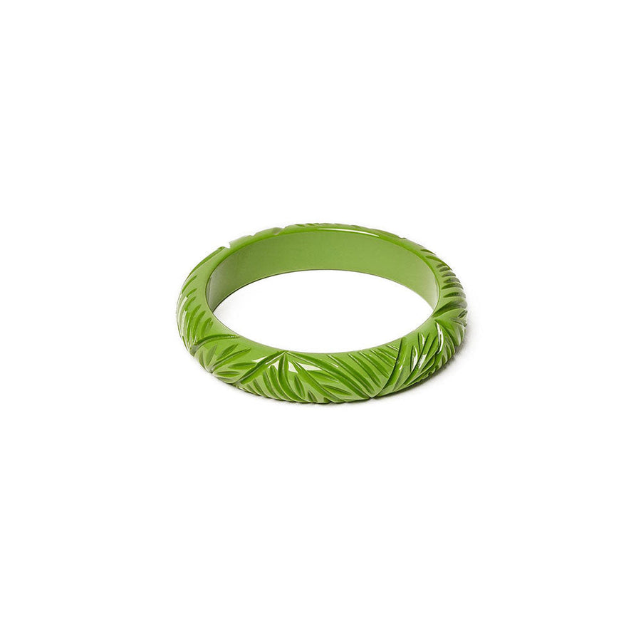 Midi Palm Heavy Carve Bangle by Splendette image