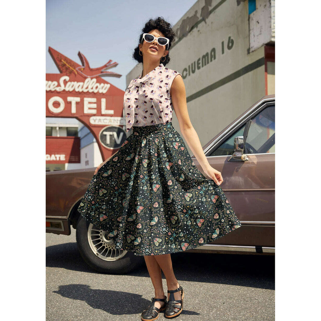 Midnight Doris Skirt