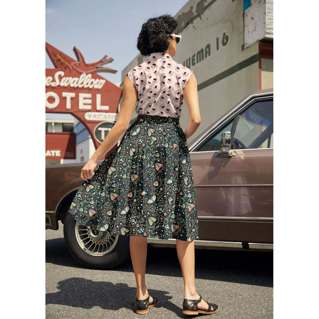 Midnight Doris Skirt