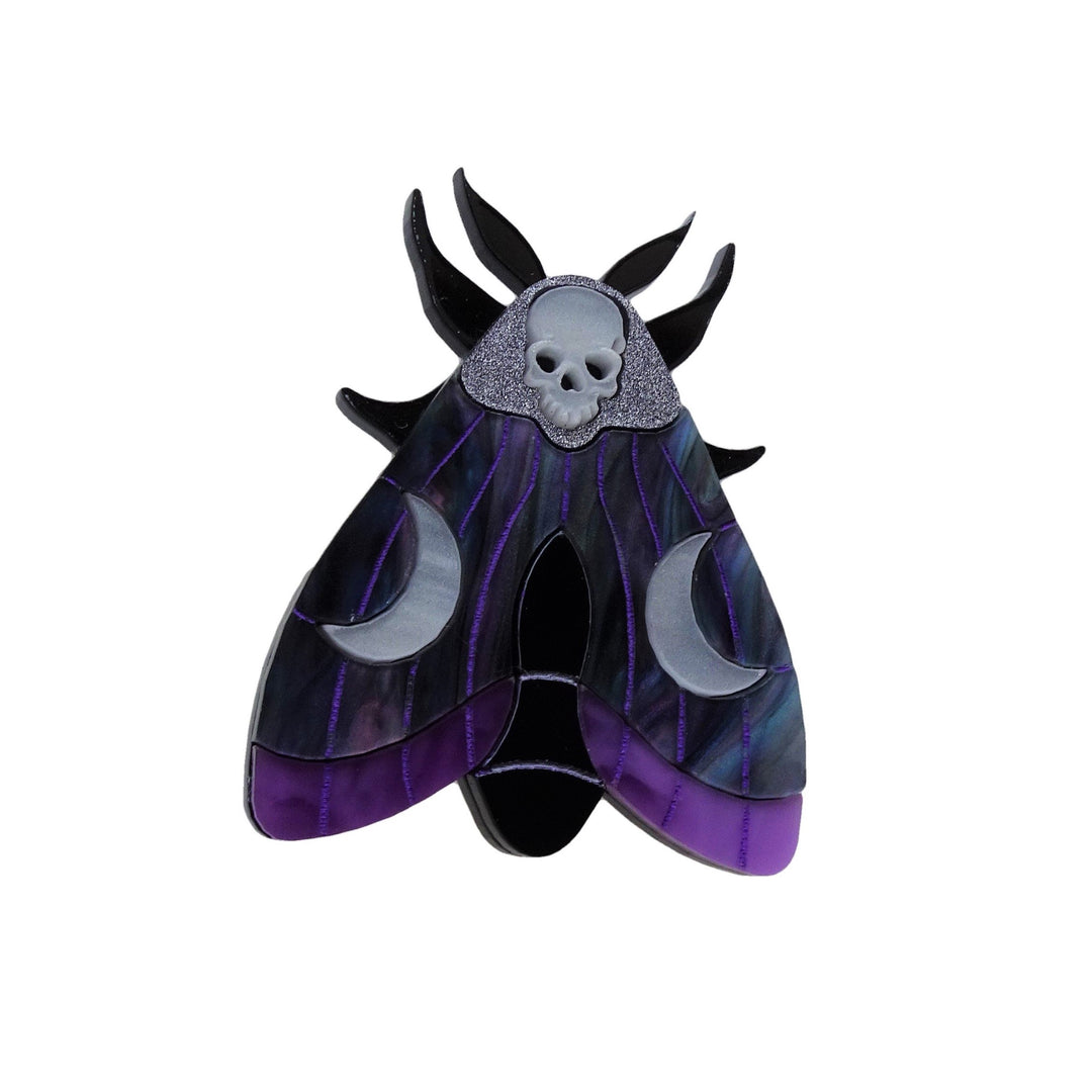 Mysterial Moth Brooch